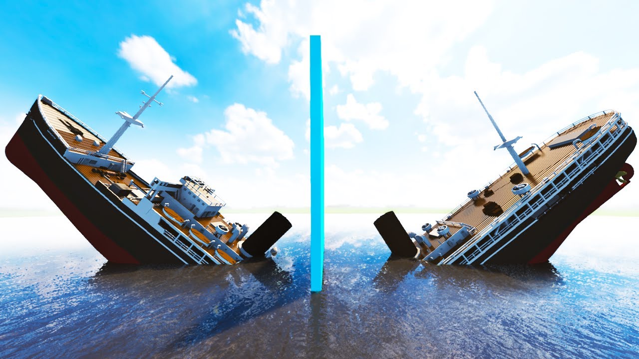 Ships Cut In Half (Giant Plate) | Teardown