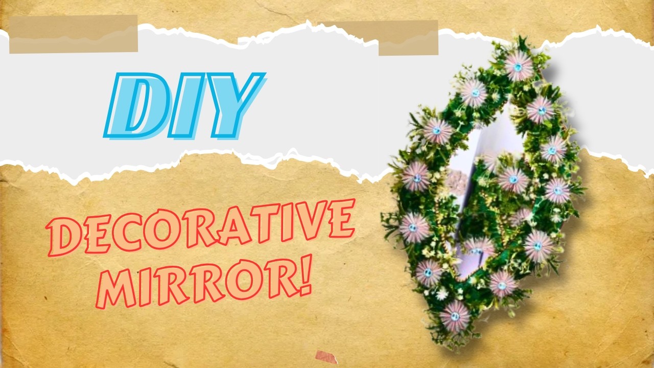 DIY Decorative Mirror Idea!  | TCH