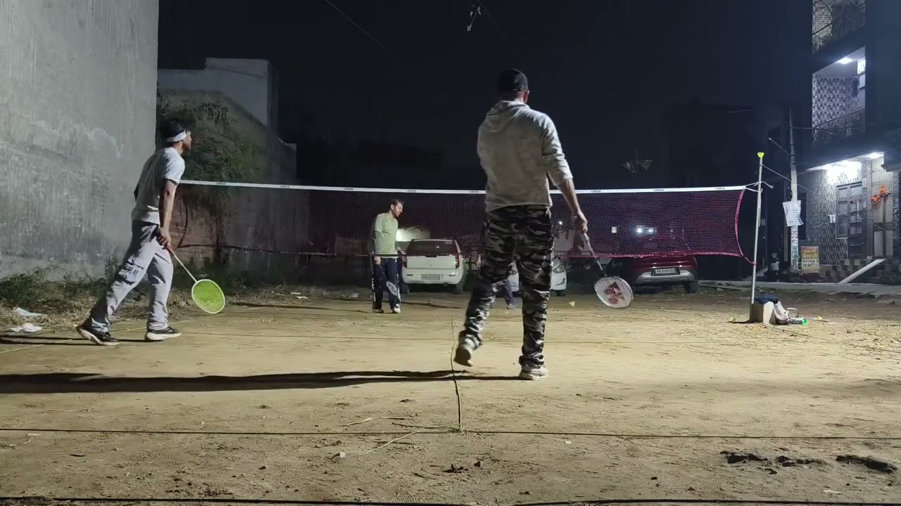 Set 4-Aakash/Amit Vs Onkar/Gaurav, Aakash/Amit Was Gearing Up With Score-6/1 And Suddenly Light Gone
