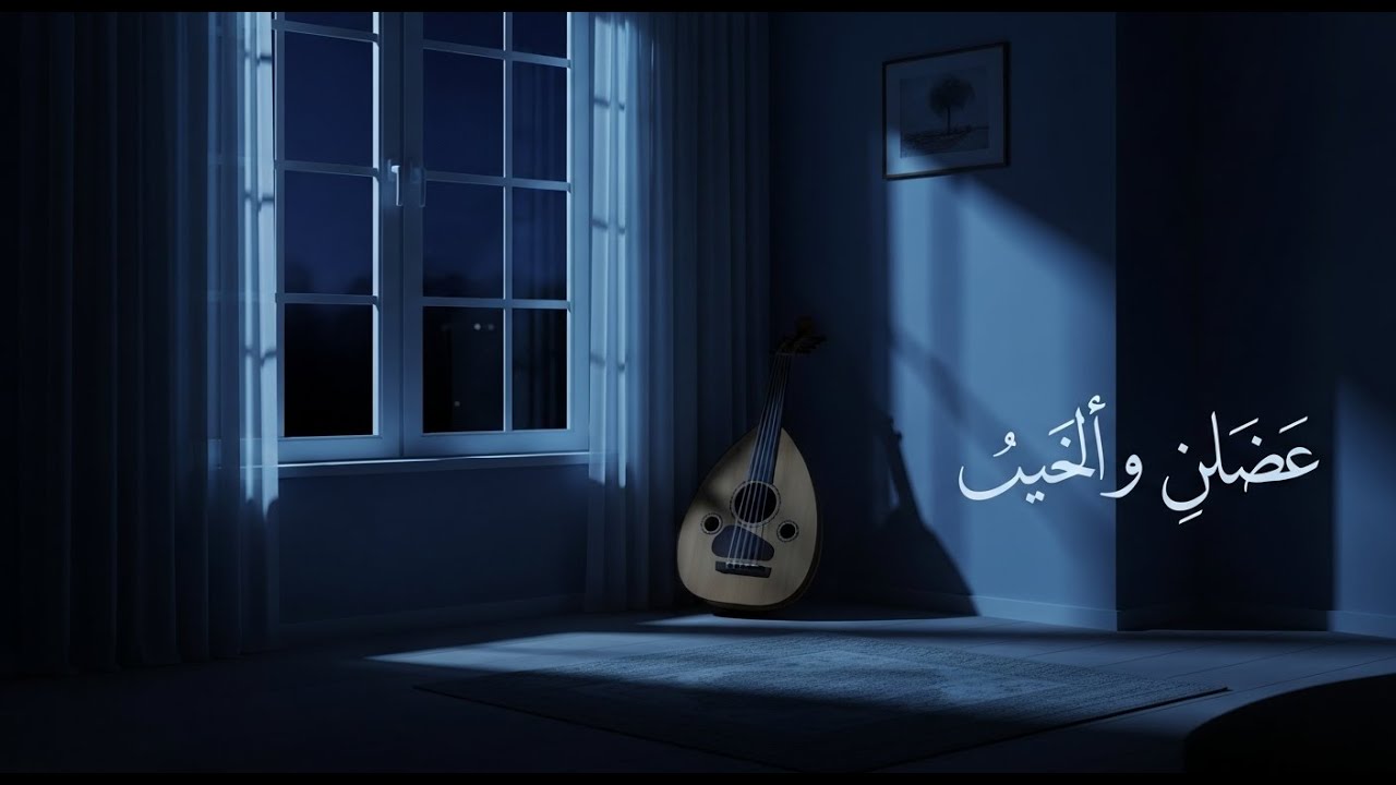 Anxiety Relief Night 💙 Calming Oud Instrumental | موسيقى عود لتهدئة القلق قبل النوم