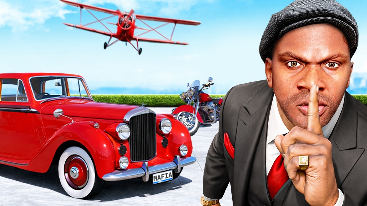 VOLER LES VÉHICULES SECRETS DE LA MAFIA SUR GTA 5 !