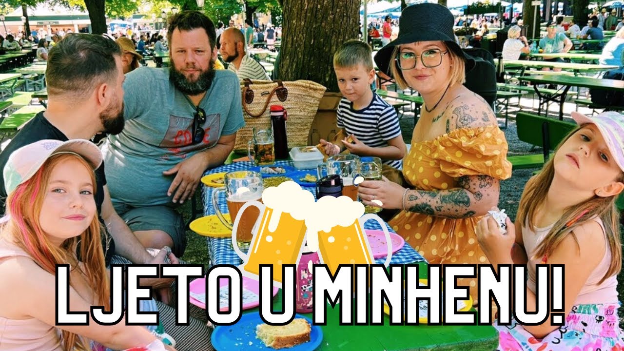 FERIJE U NJEMAČKOJ POČINJE KASNIJE! 🎠 MINHEN LJETNI VLOG 2022 #103