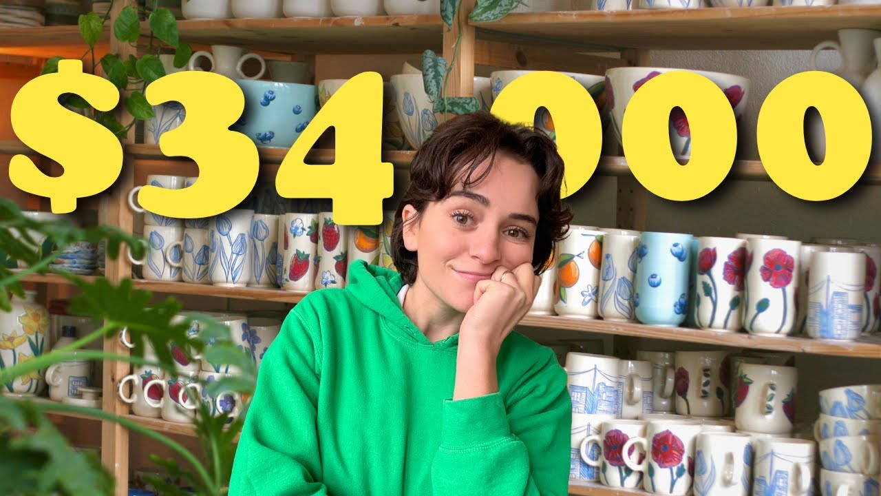 how much it *really* costs to run a pottery business