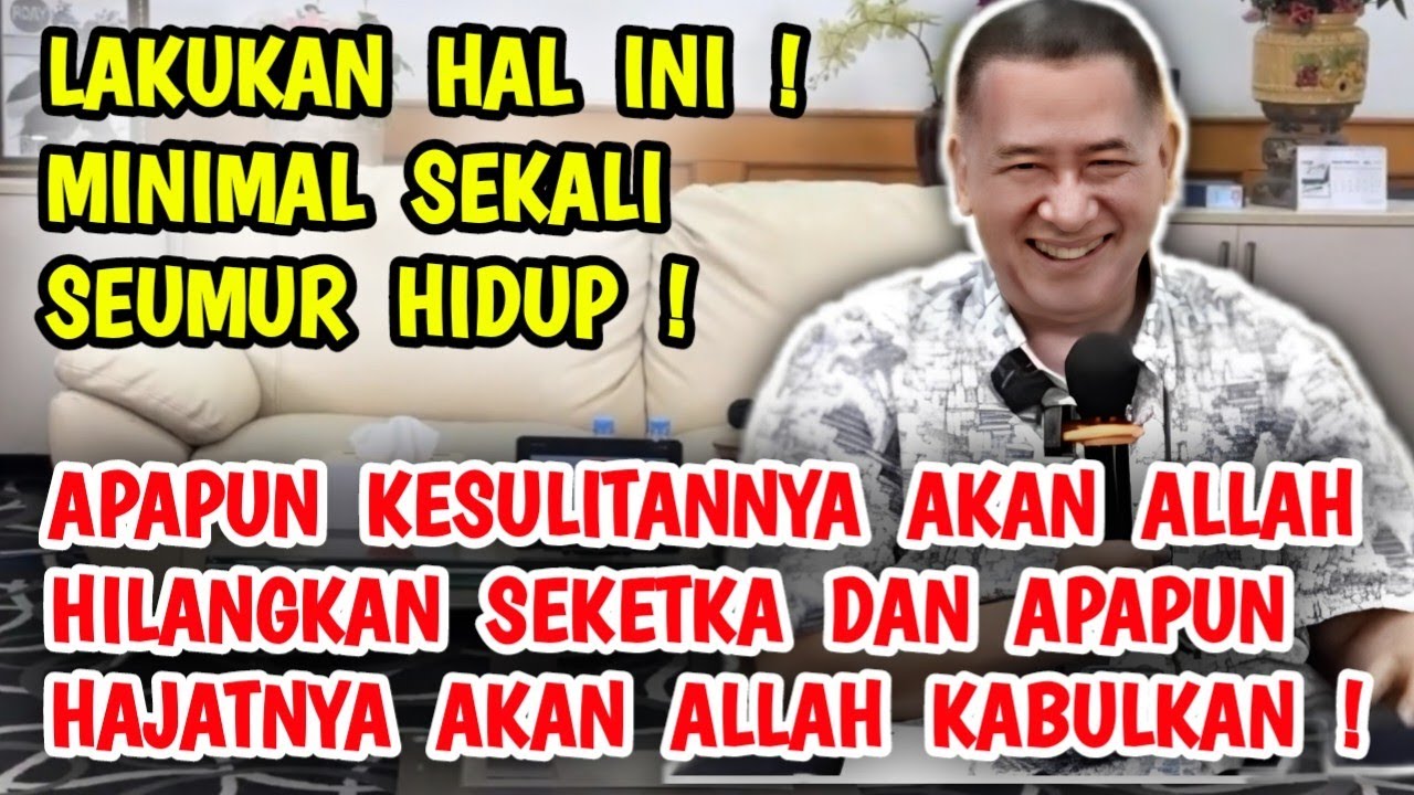 LAKUKAN INI SEKARANG JUGA ! SEMUA KESULITAN AKAN ALLAH HILANGKAN DAN SEMUA HAJAT AKAN ALLAH KABULKAN