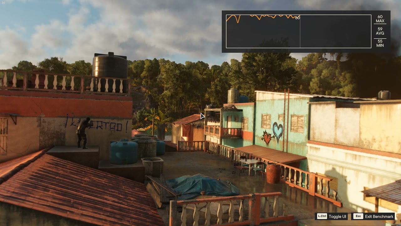 Far Cry 6┇i5 10400F/MSI RTX 3060 12GB Benchmark┇Ultra @ Res. 1.0┇1920 x 1080