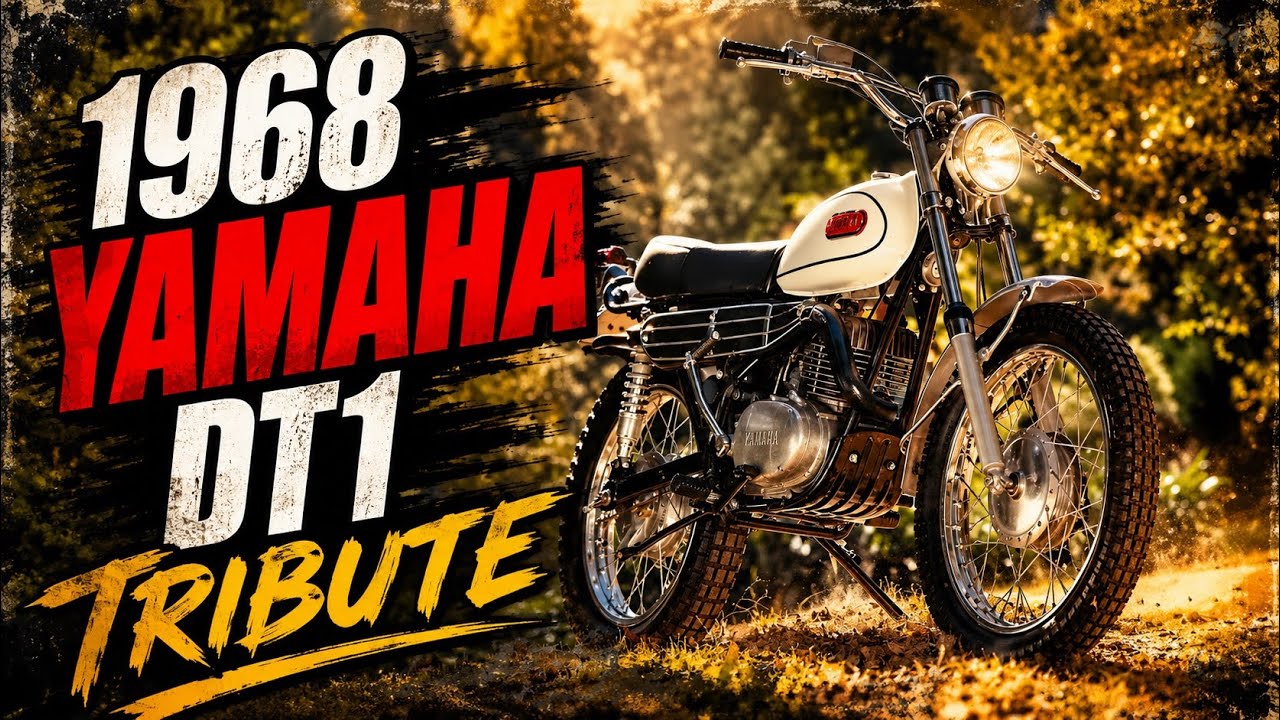 1968 Yamaha DT1 Tribute.