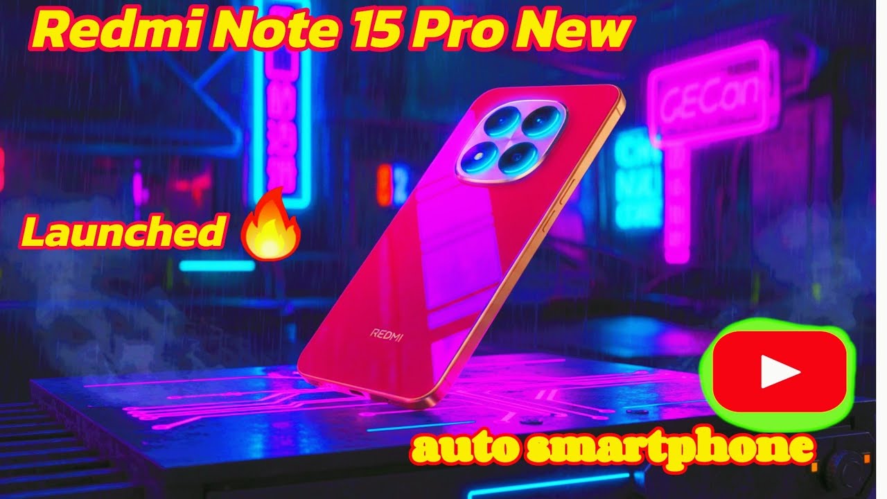 Redmi Note 15 Pro New Colors Launched 🔥 Cherry Red & Mocha Brown | Full Review 2026 |AUTO SMARTPHONE