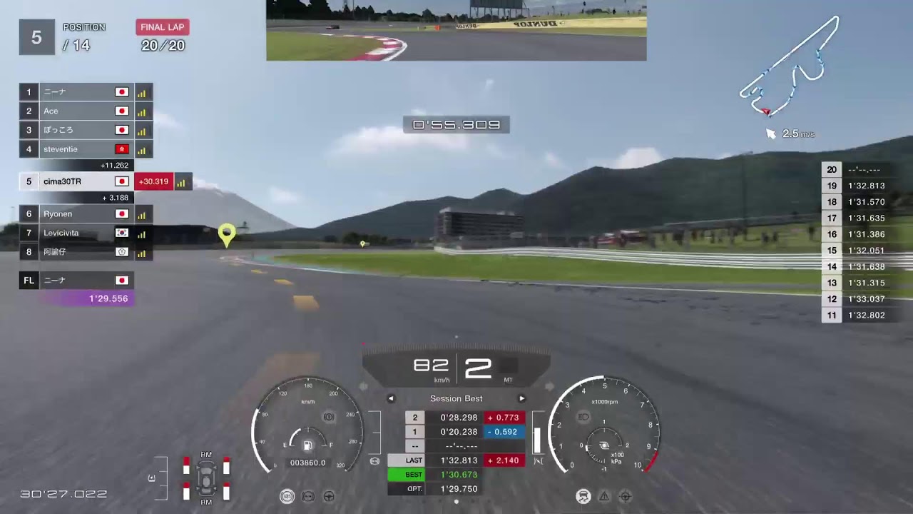 GT7 naitions 最終戦　富士