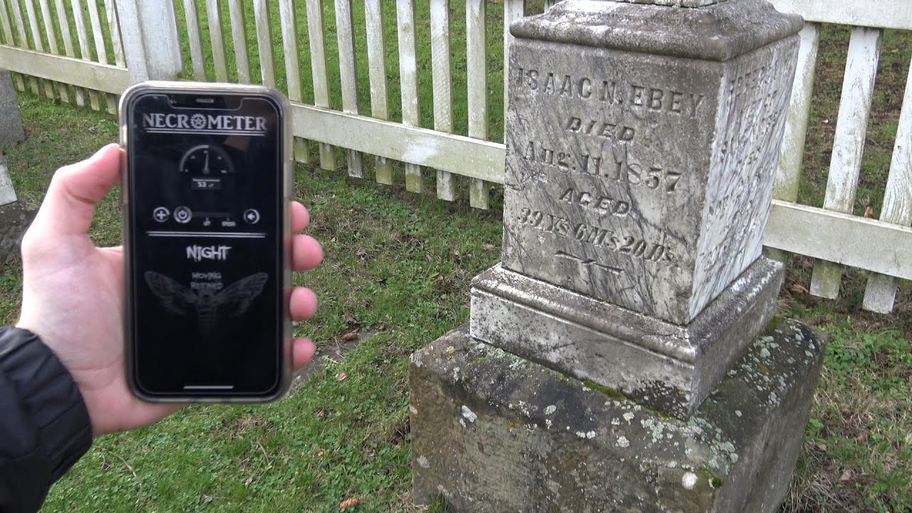 Cemetery Walk Using Necrometer