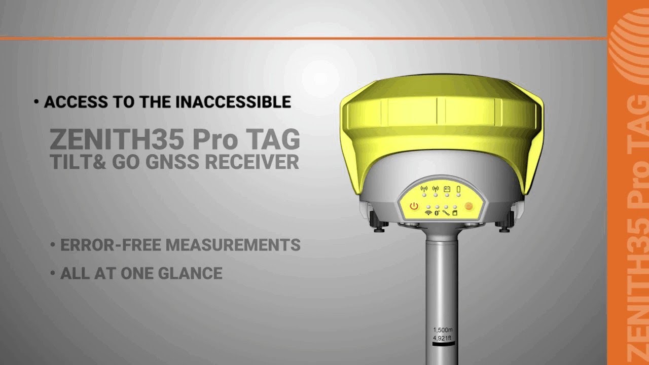 GeoMax Zenith35 TAG - Tilt & Go GNSS Receiver