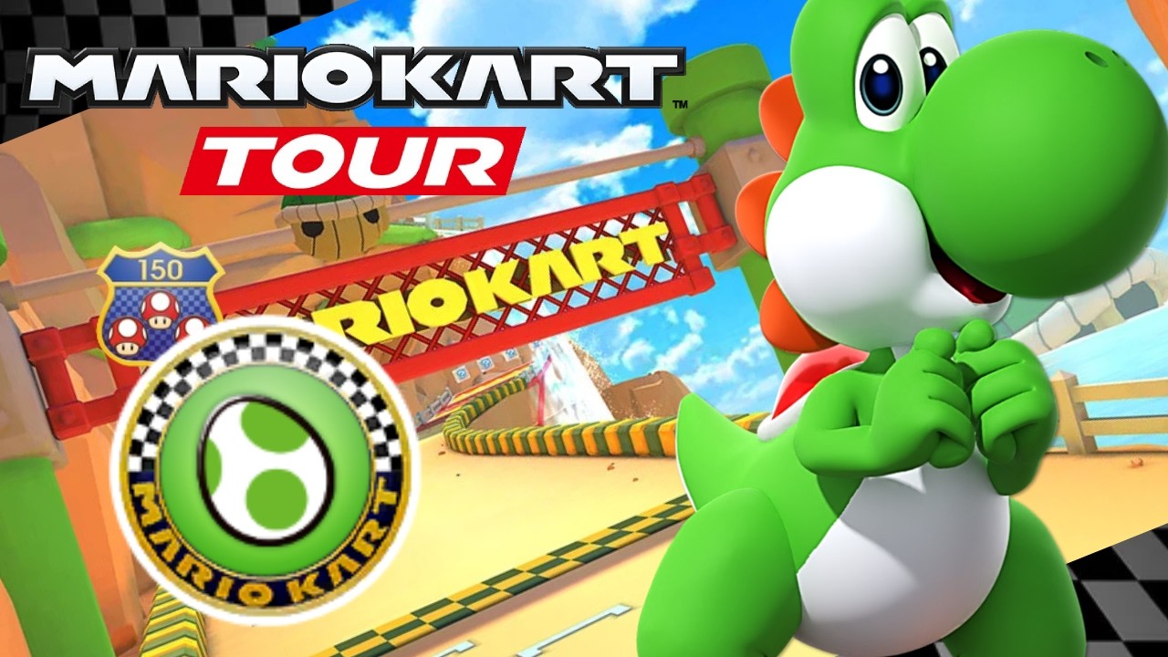 Mario Kart Tour Exploration Tour Yoshi Cup Gameplay 