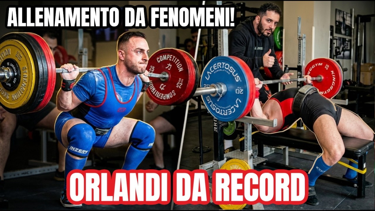 STRENGTHLAB: ALLENAMENTO DA FENOMENI! Orlandi da record, Cardillo, Berton, Cavicchi e Ruggiero