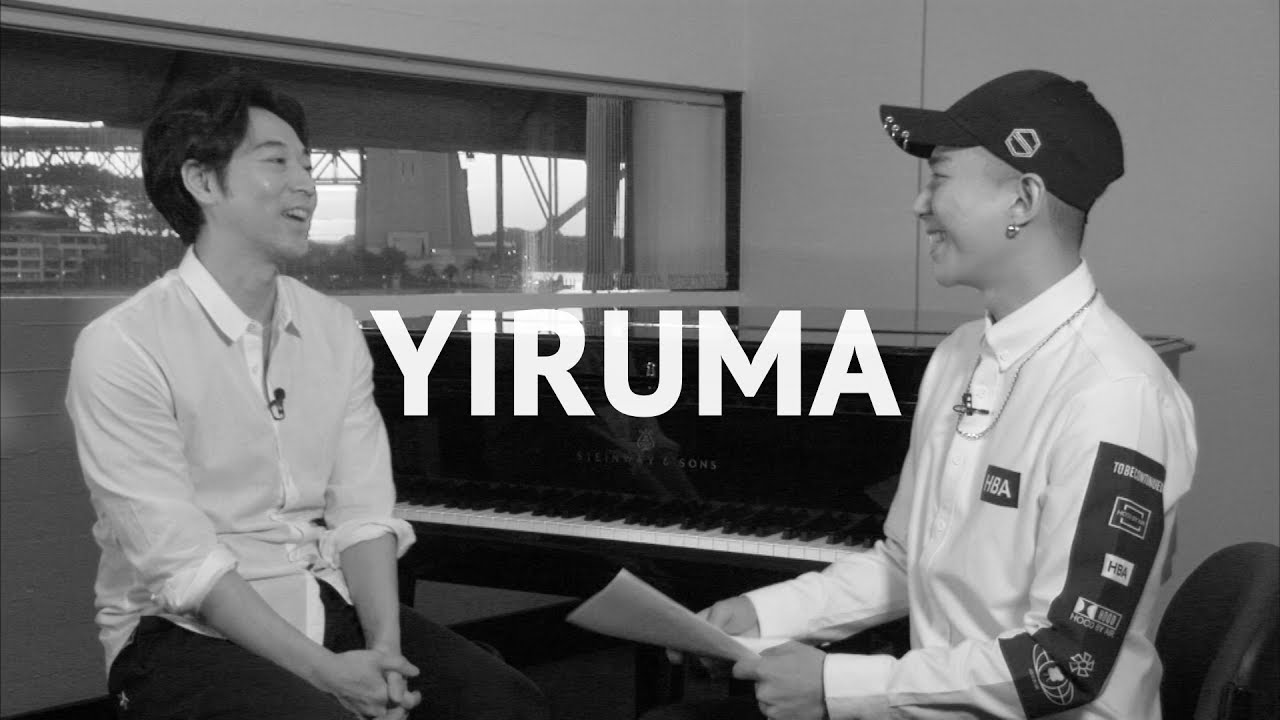 Pianist and K-pop songwriter Yiruma backstage at Sydney Opera House
