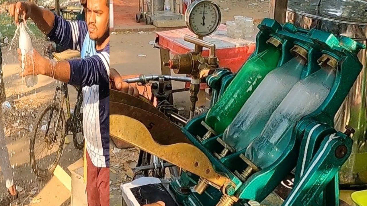 Most Popular Lemon Soda in Bangladesh | Lemon Soda Making Process | Lemon Soda Street Food.