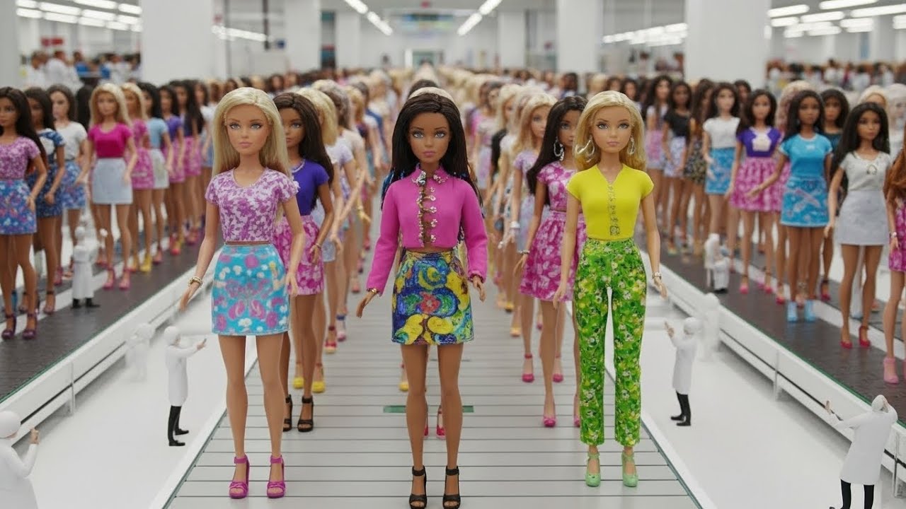 Inside Factory World’s Largest Fashion Doll | Plastic Pellets to Packaging (Full Factory Process)
