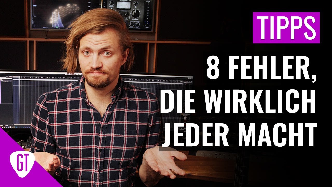 8 Fehler, wegen denen ihr an der Gitarre nicht besser werdet | Tipps & Tricks