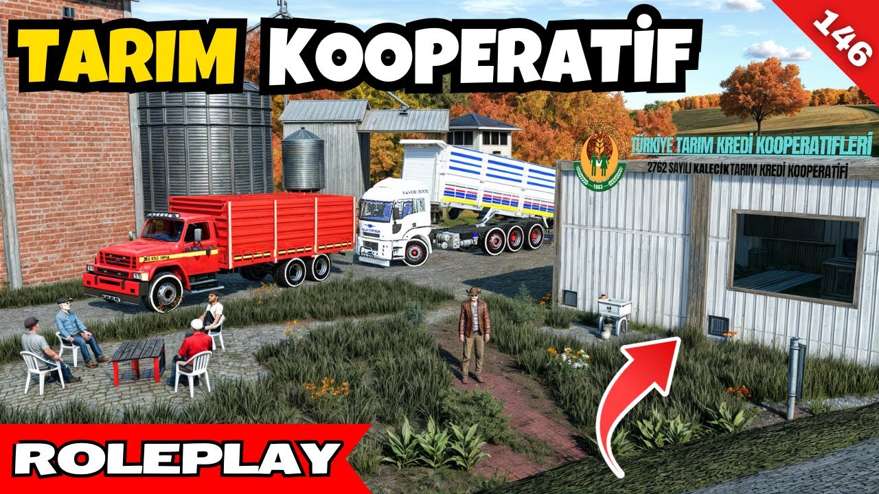 K&Ouml;Y&Uuml;M&Uuml;ZE TARIM KOOPERATİF A&Ccedil;ILDI | FS 22 GER&Ccedil;EK HAYAT | MEDRP ANKARA | S3 B146