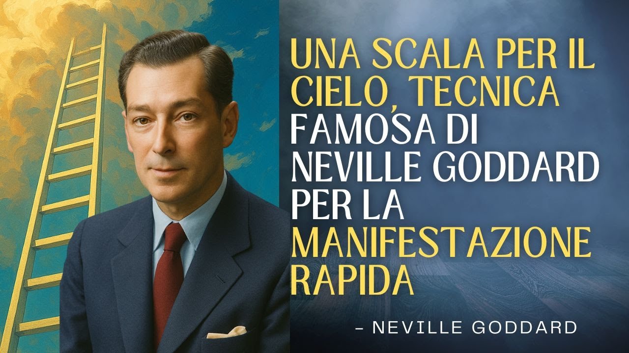 UNA SCALA PER IL CIELO, TECNICA FAMOSA DI NEVILLE GODDARD PER LA MANIFESTAZIONE RAPIDA