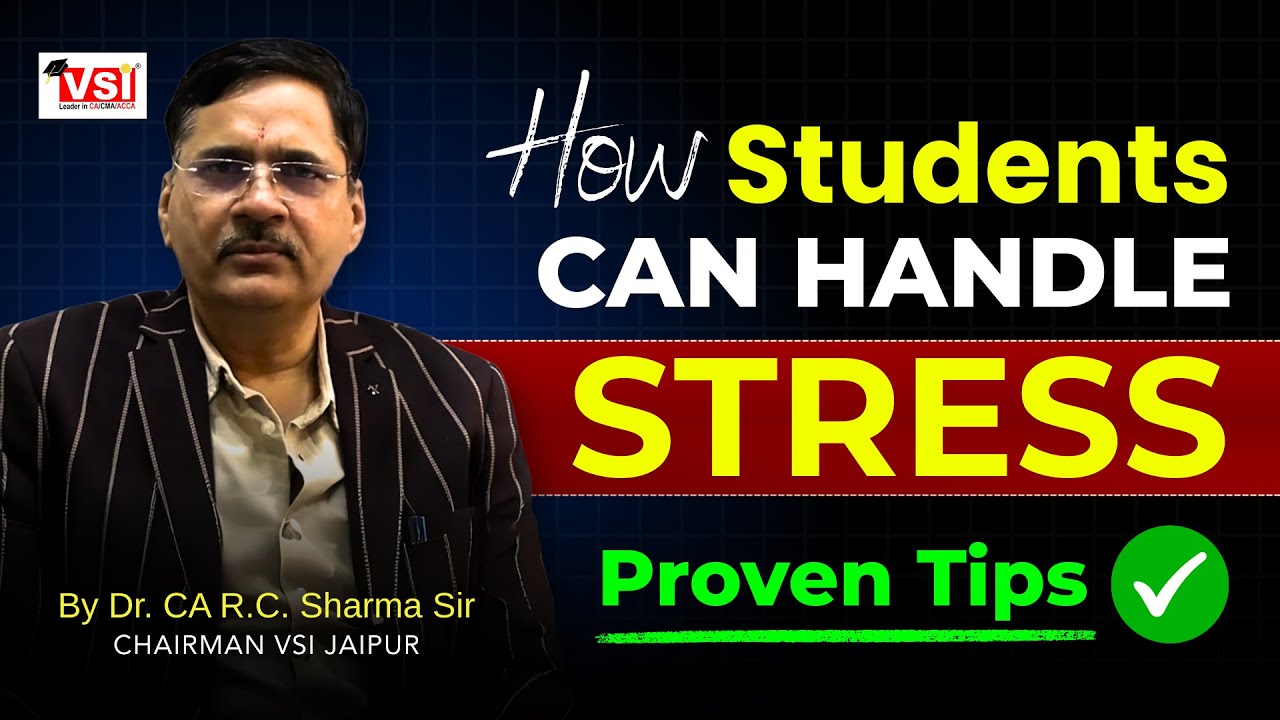 How Students Can Handle Stress 💡 | Study Better, Stay Calm & Perform Well (Proven Tips)