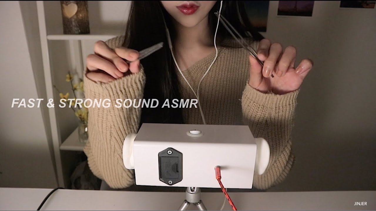 ASMR 팅글 정체기를 맞이한 고인물들이라면 여기로 오셔요! PART 03. | FAST & STRONG sound with SR3D Microphone ASMR