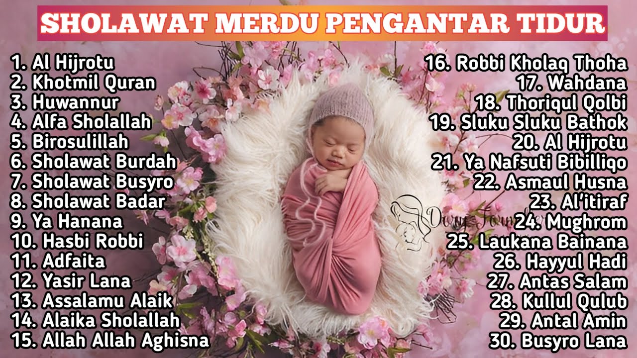 Sholawat Merdu Pengantar Tidur Terbaru 2024 - Sholawat Pengantar Tidur Paling Mustajab 2024