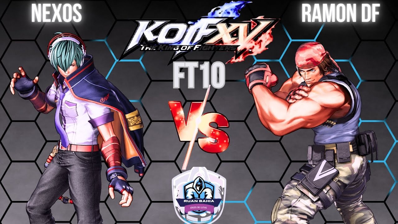 NEXOS VS RAMONDF - KOF XV LIVE TREINO