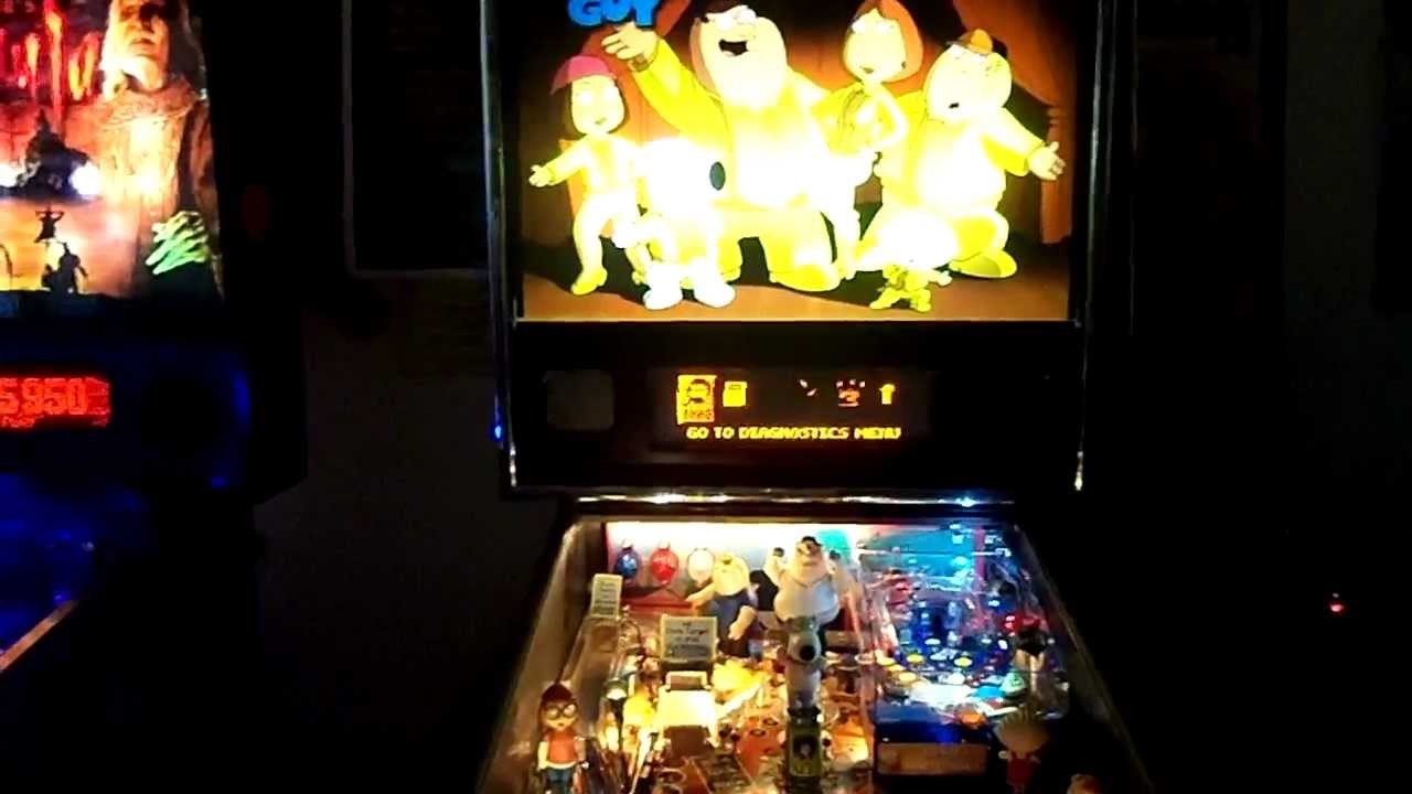 Family Guy Pinball with Cointaker Premium Led's
