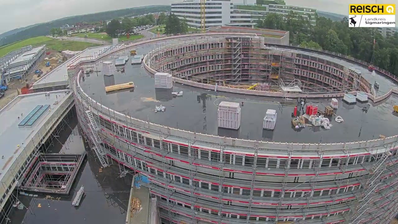 Neubau Bertha-Benz-Schule Baustellenfortschritt II. Quartal 2024