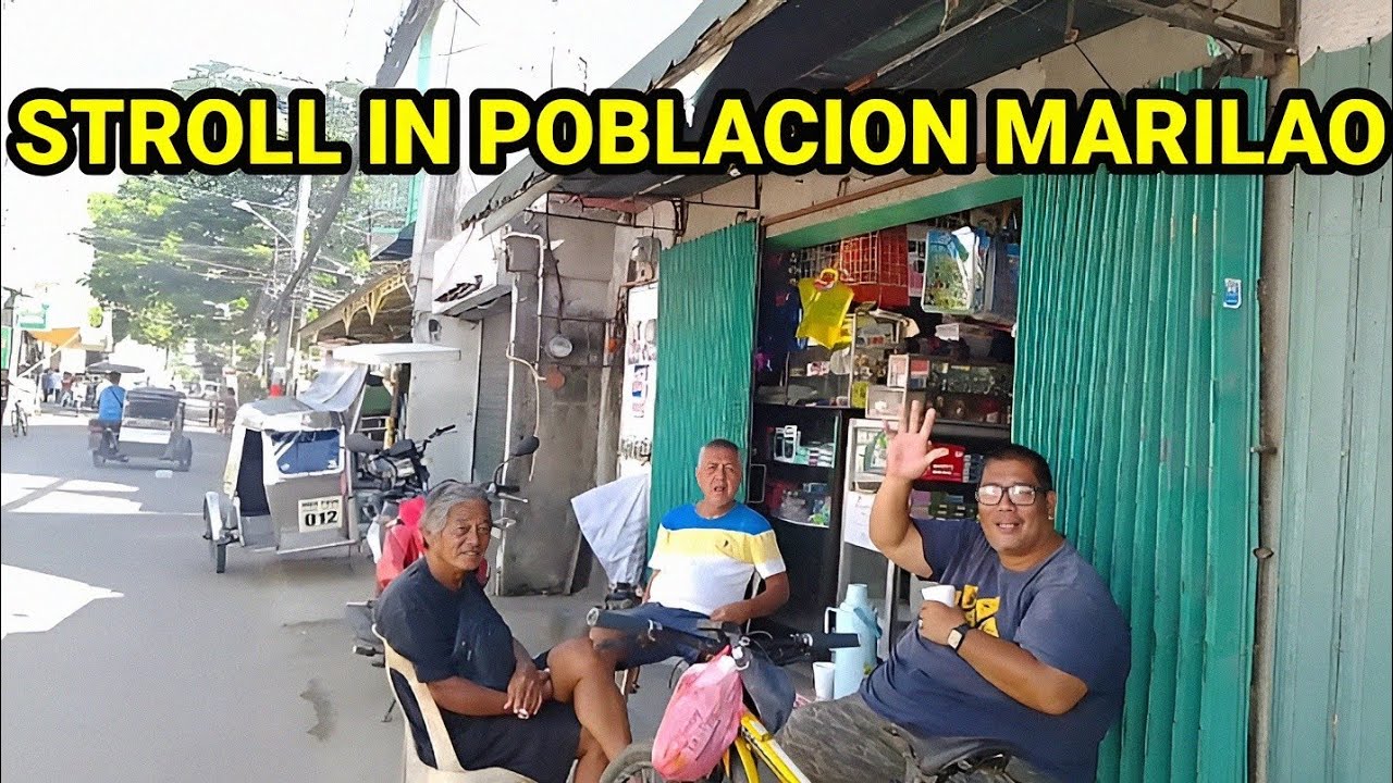 STROLLING IN BARANGAY POBLACION MARILAO BULACAN | PHILIPPINES