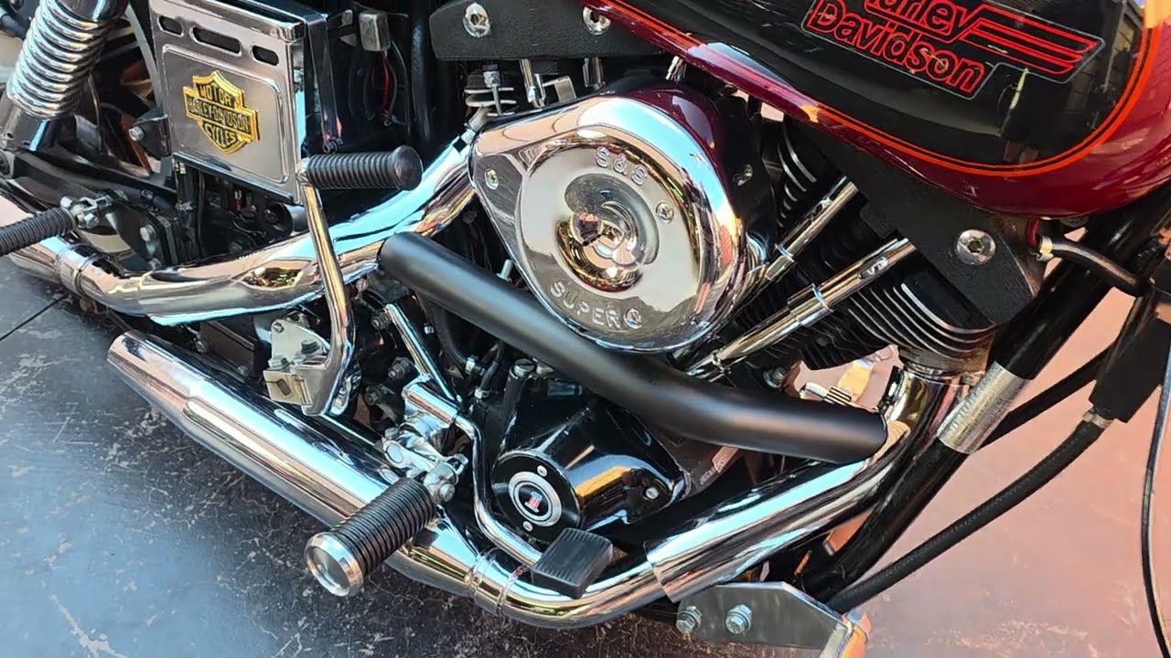 1981 Harley-Davidson FXS Low Rider Running