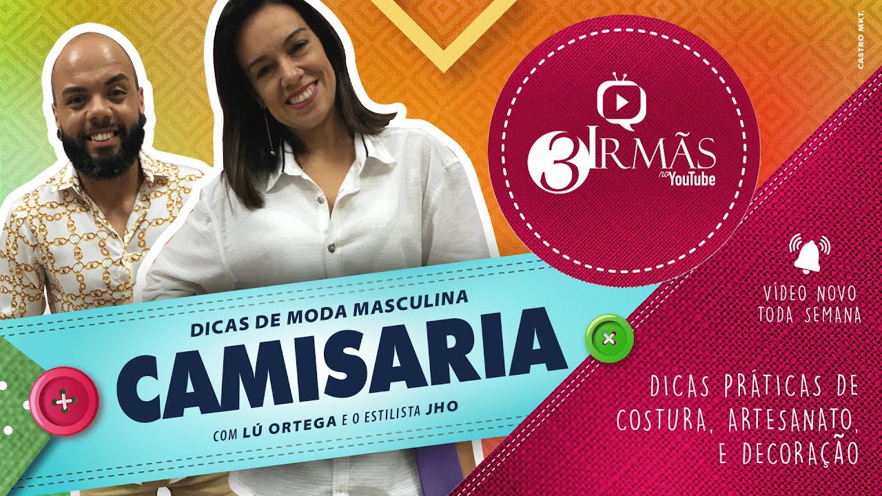 CAMISARIA MASCULINA #YT3Irmãs