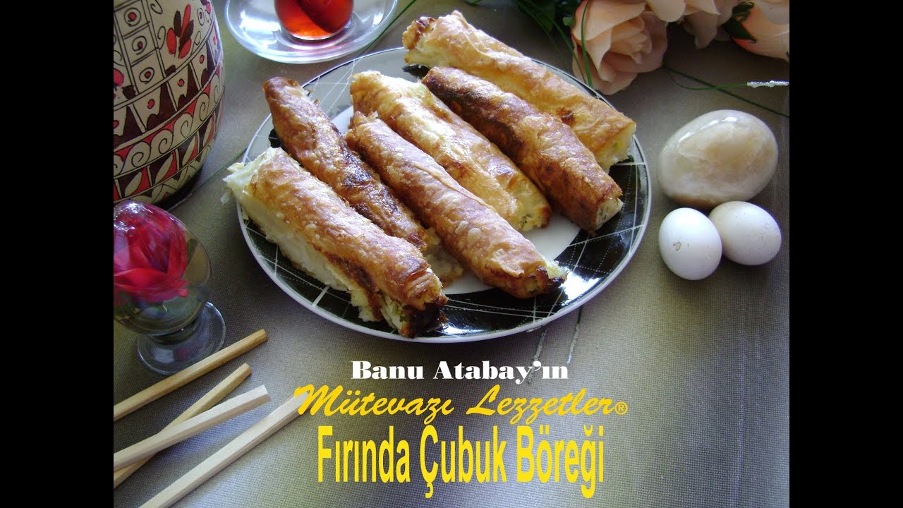 Fırında Çubuk Böreği (Börek Tarifleri)