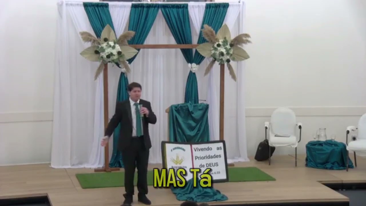 Mateus 6:33 pregação jamais vista antes no YouTube.