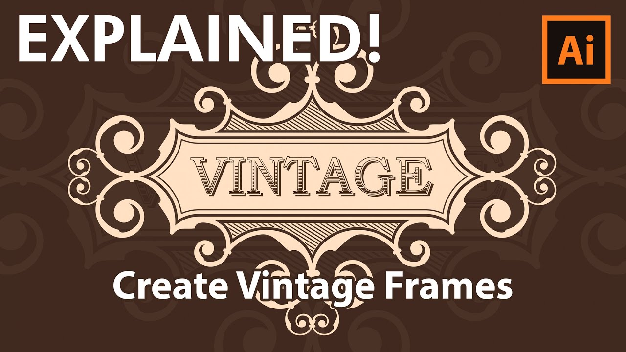 How to make a Vintage Logo Design - Adobe Illustrator Tutorial