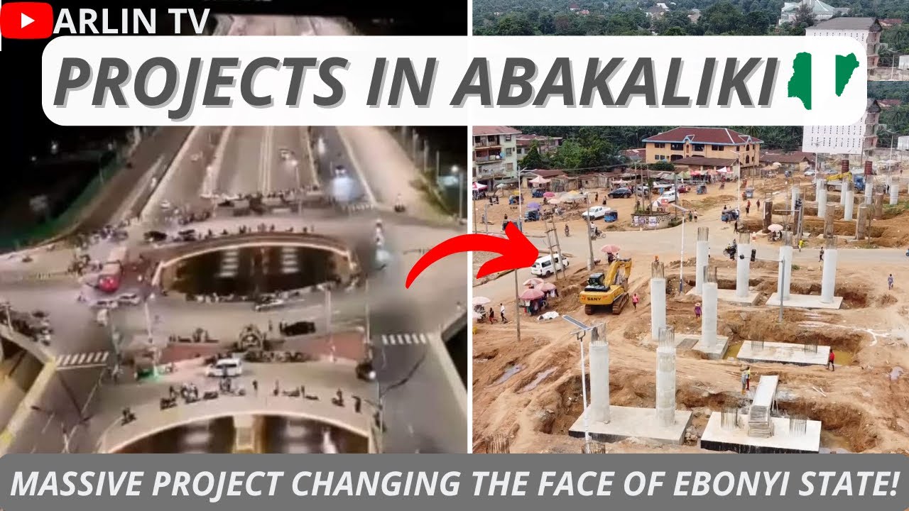 ABAKALIKI, EBONYI STATE is building First Ever Tunnel/Flyover Bridge in Nigeria