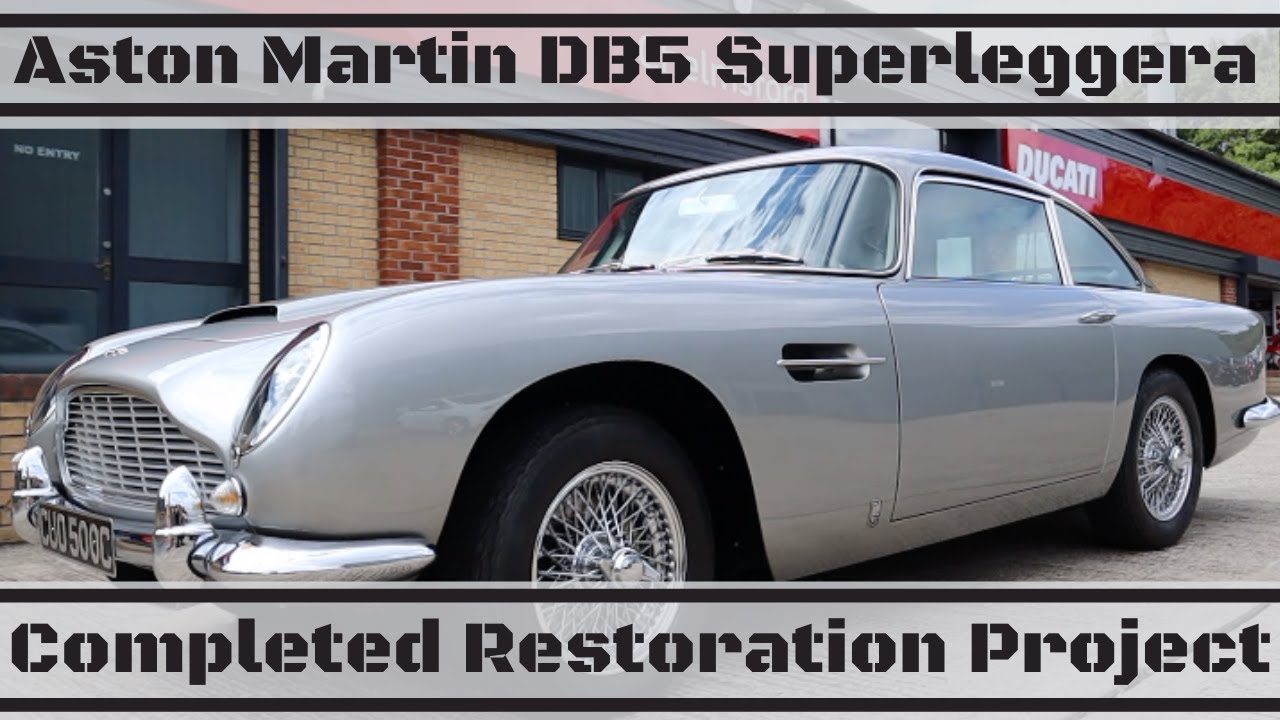 Aston Martin DB5 Superleggera fully restored,Amazing Barn Find restoration James bond car Goldfinger