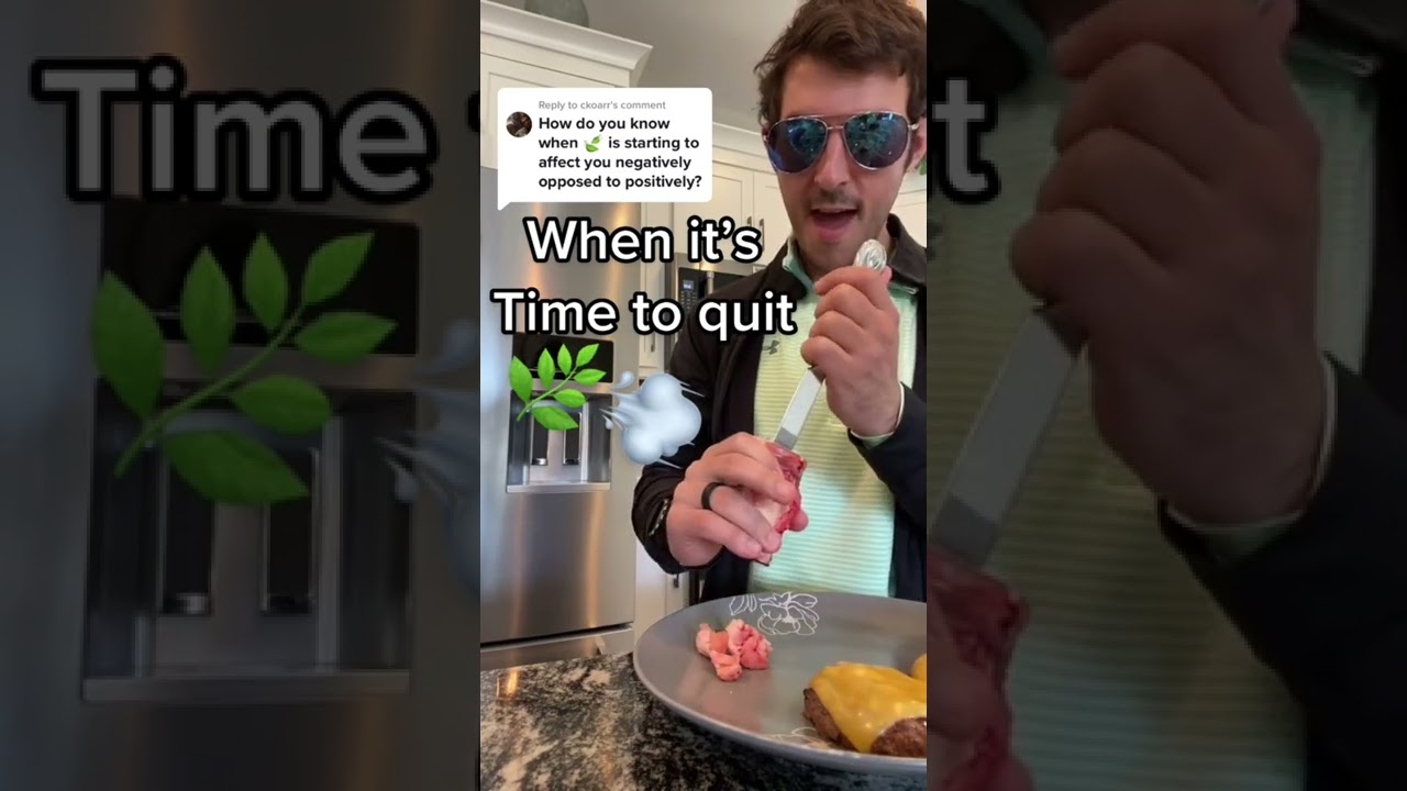 When it’s time to quit weed 🥺