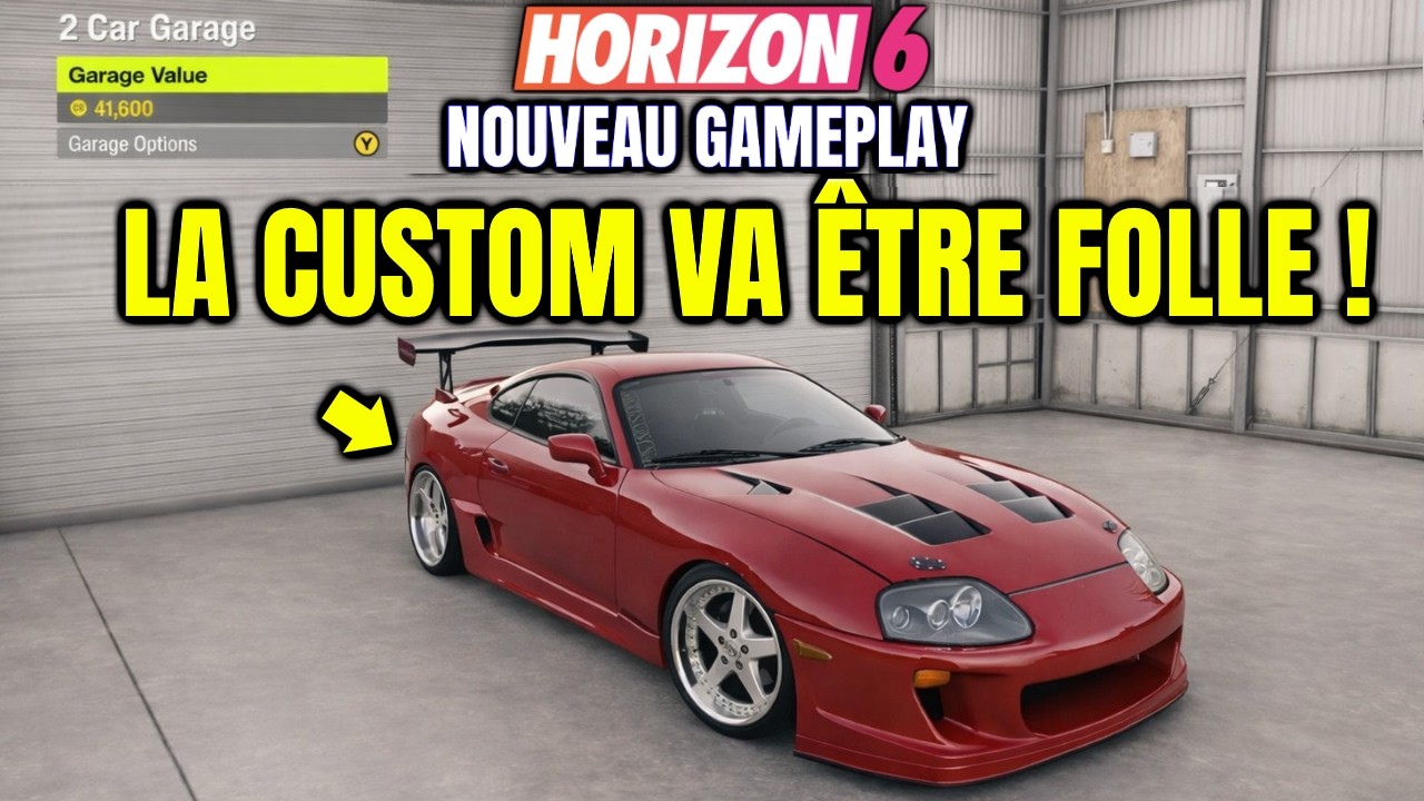 FORZA HORIZON 6 : NOUVEAU GAMEPLAY CUSTOMISATION DE VOITURES + MAISON ! ÇA VA ÊTRE ÉNORME !