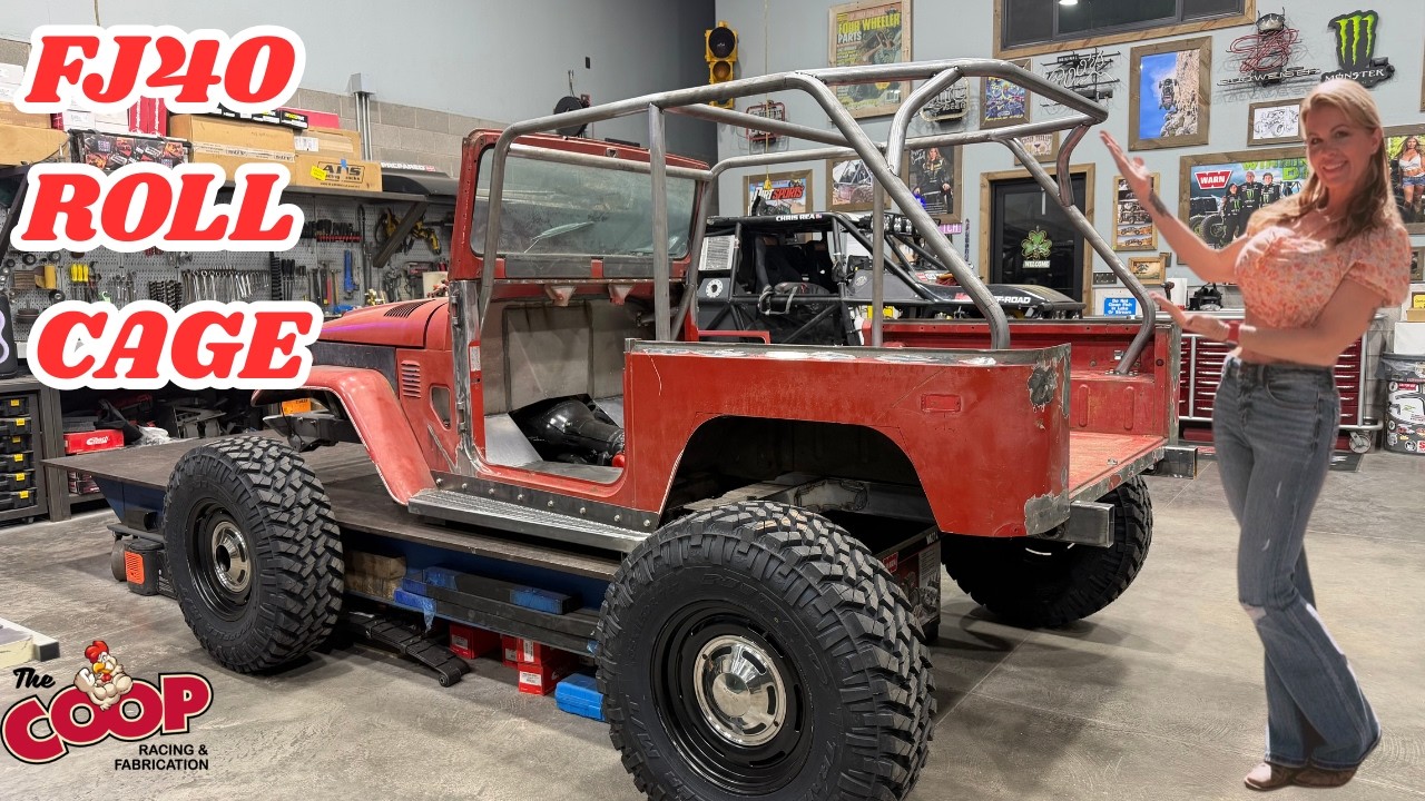 How to build a custom Toyota FJ40 Roll Cage