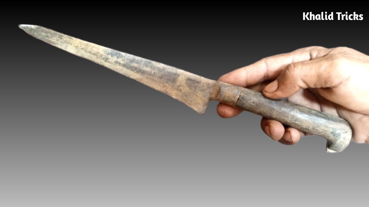 Rusty Knife Restoration | Remove rusted from knife