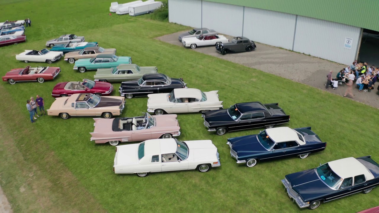 Cadillac Meeting Wiesbaden - Classic Cadillac Club Deutschland 2019 - 4k - Homemovie