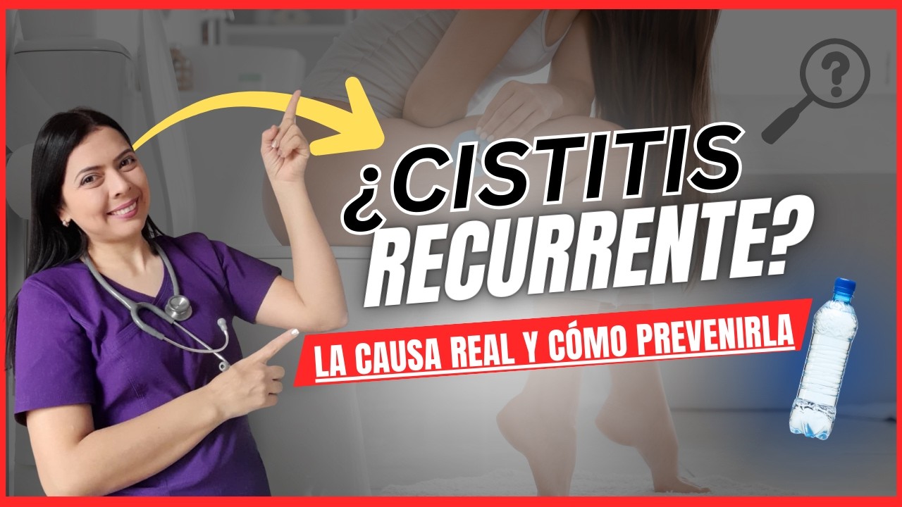 ¿Tu CISTITIS sigue regresando? !Esto es lo que PASA!