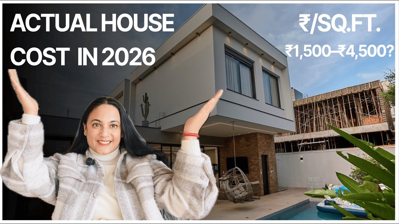 How Much Does It really Cost to Build a House in India? | Full Breakdown | The Himalayan Architect