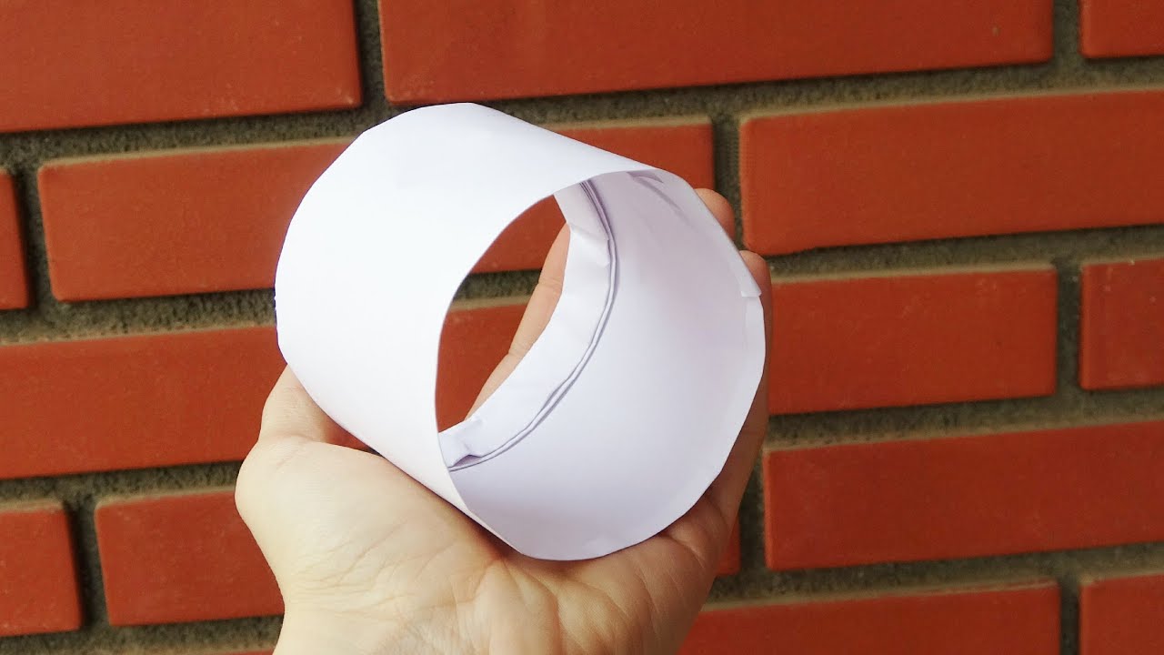 Tubo de papel que vuela│Tubo volador Origami