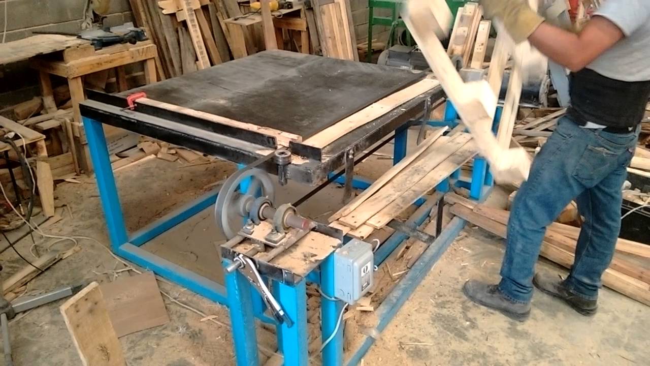 Maquina Desarmadora de pallet tarimas en venta