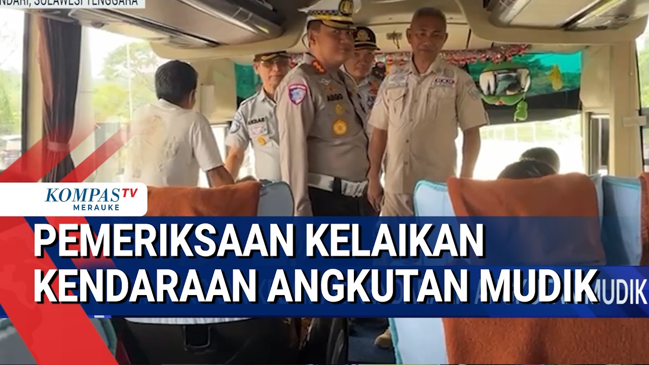 Pemeriksaan Kelaikan Kendaraan Angkutan Mudik