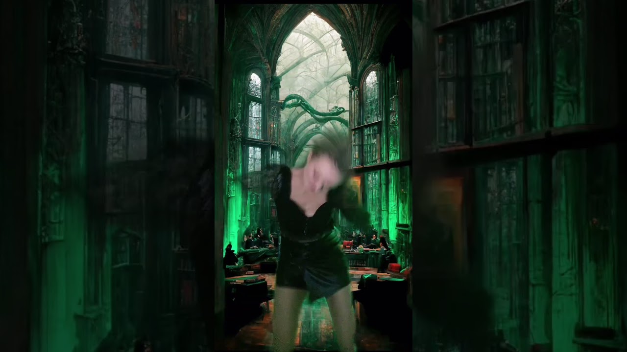 Party in the Slytherin Common Room 🐍🍃