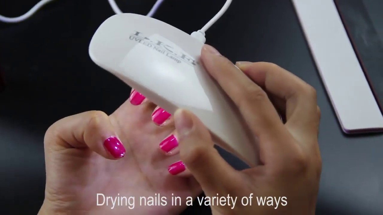 Nail Dryer LED UV Lamp Micro USB Gel Varnish Curing Machine For Home Use