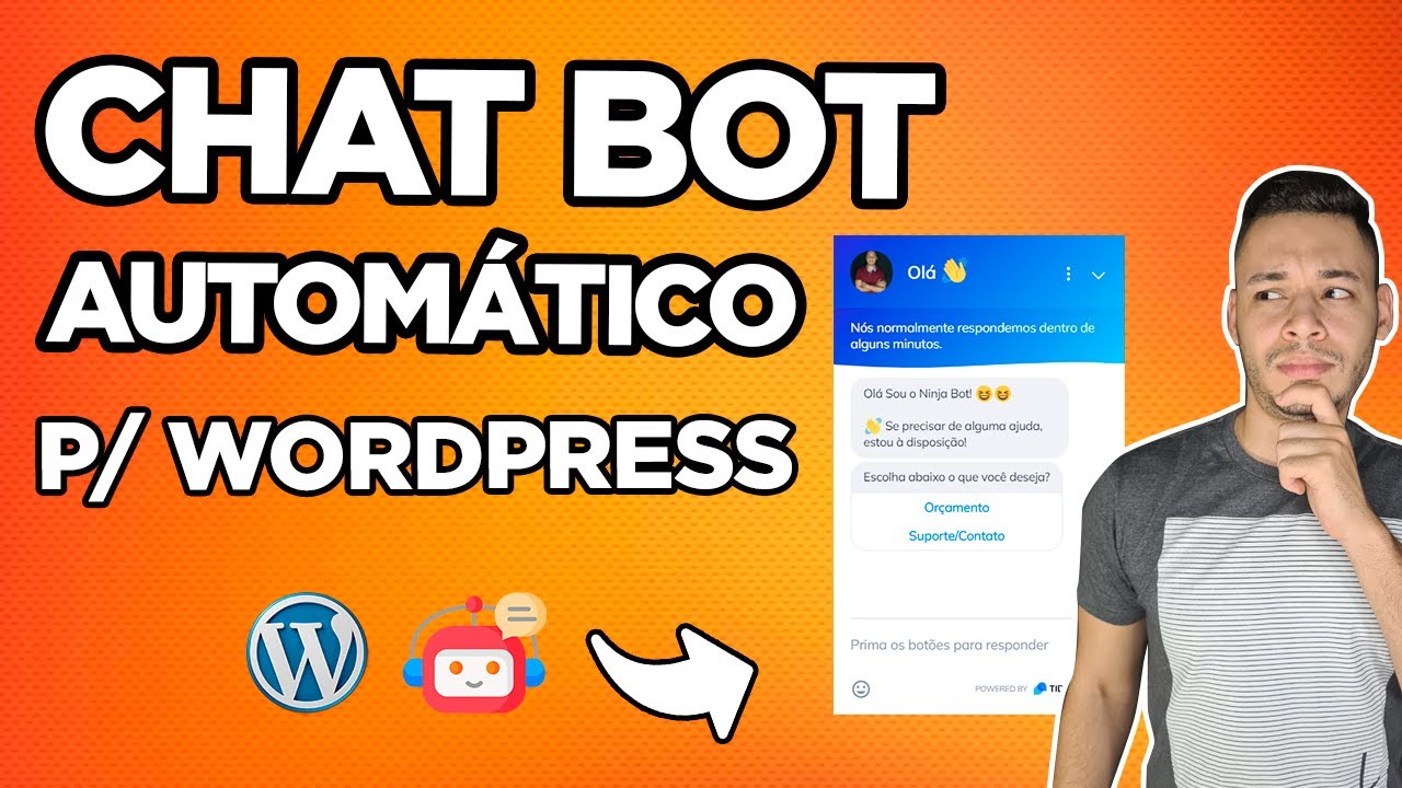 Como Colocar CHAT BOT Para ATENDIMENTO AUTOMÁTICO No Seu Site Wordpress (PASSO A PASSO)