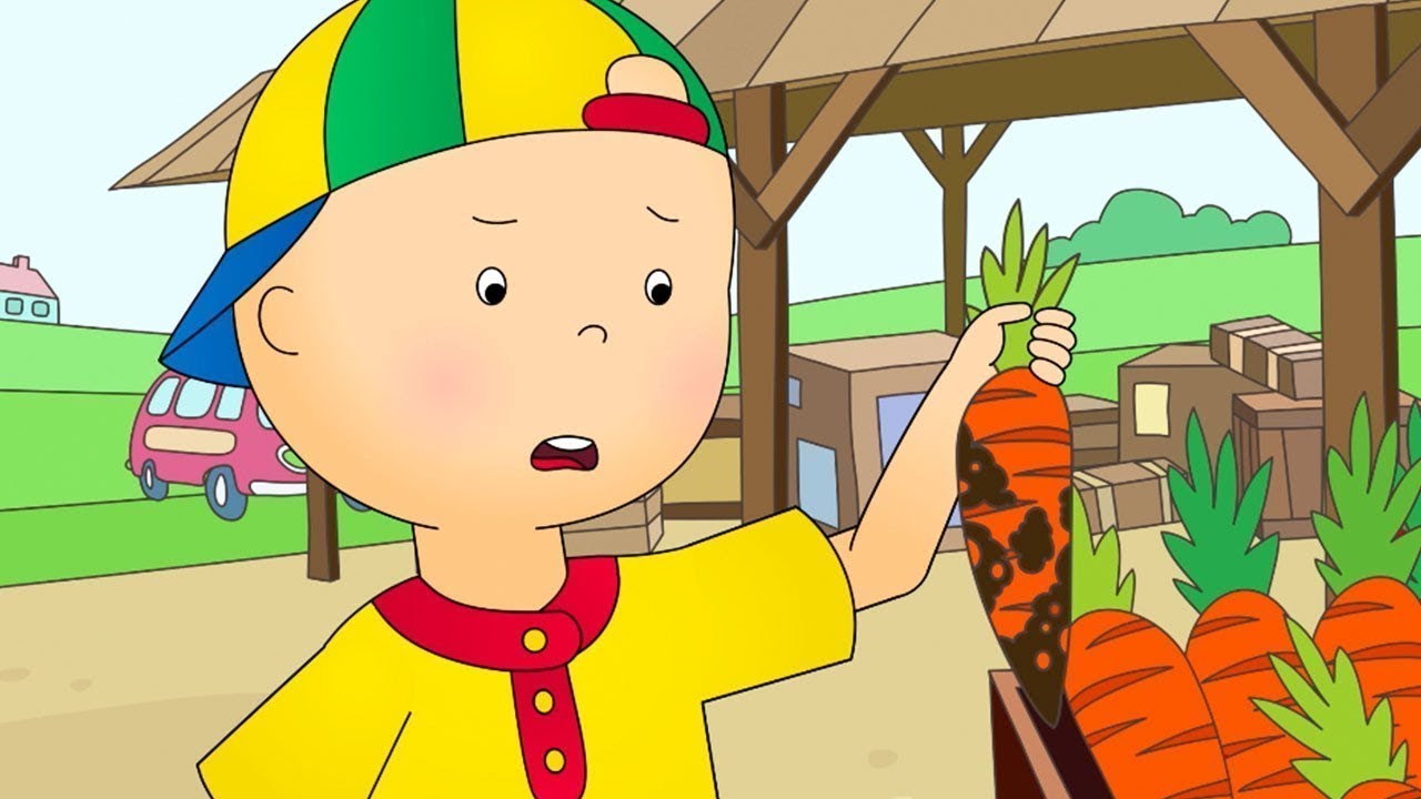 カイユー | カイユーとファーマーズマーケット | 面白い漫画 | キッズ漫画 | ケイルー | Caillou